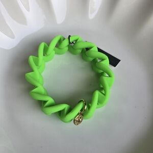 Marc By Marc Jacob Green Bracelet with Gold Charm